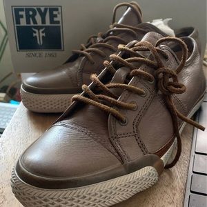 Frye Greene Low Lace Genuine Leather Shoes size 8M